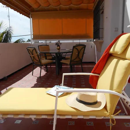 Penthouse On The Costa De La Luz, Air Conditioning, 300 Meters Away Apartament