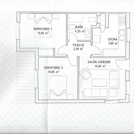 Penthouse On The Costa De La Luz, Air Conditioning, 300 Meters Away Apartament *